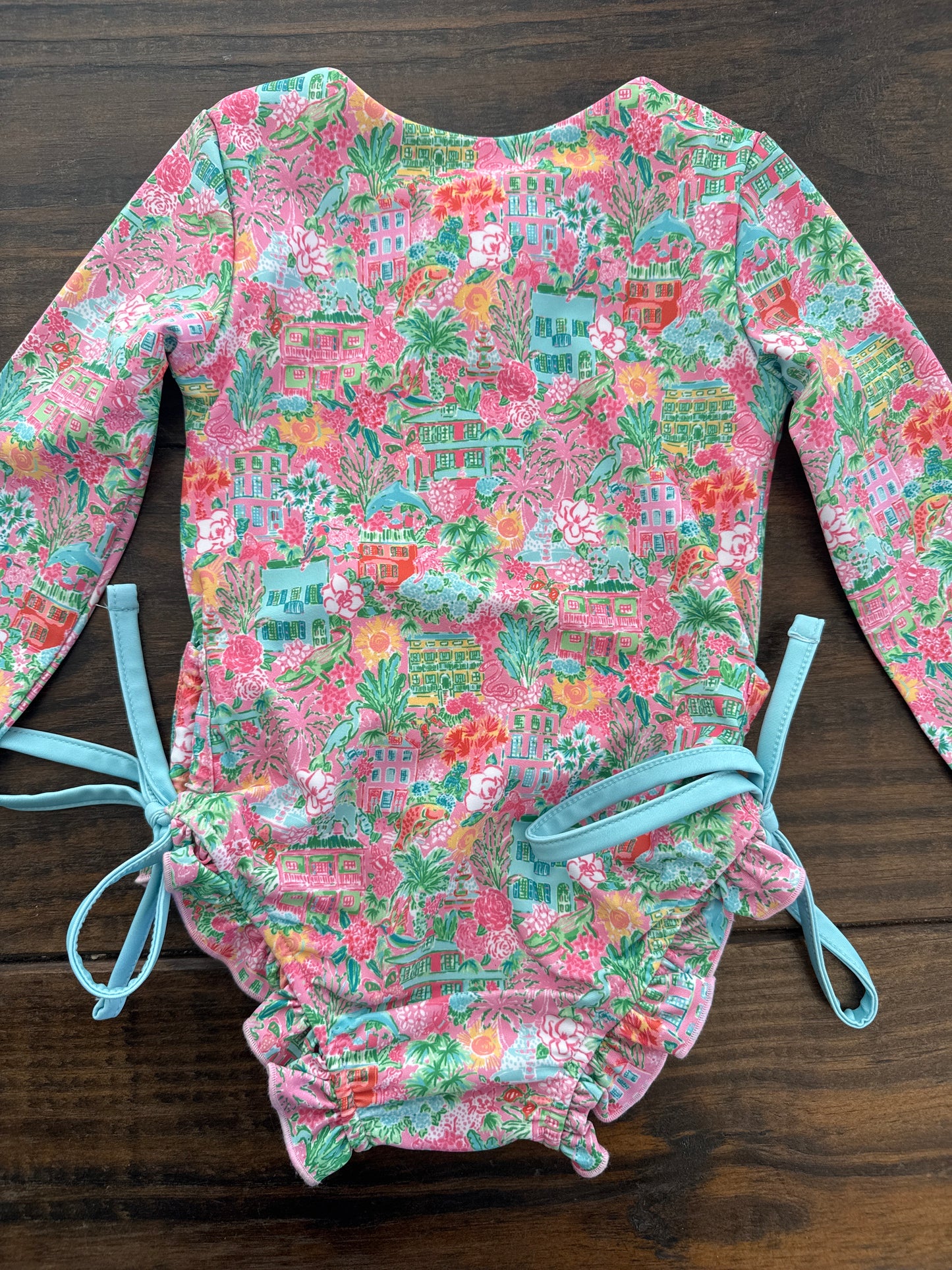 CHARLESTON PRINT RASHGUARD