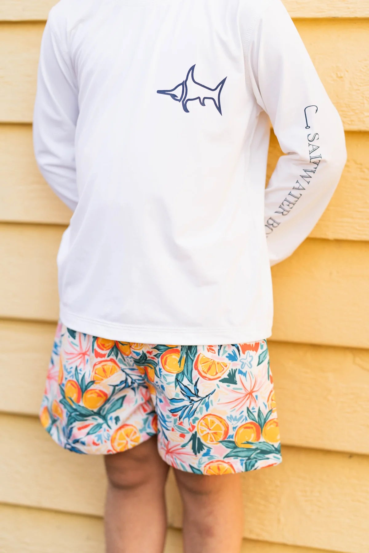 TYBEE RASHGUARD - WHITE