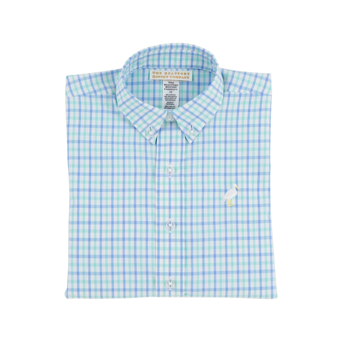 DEAN'S LIST DRESS SHIRT - SUNRISE BLVD BLUE/TURKS TEAL