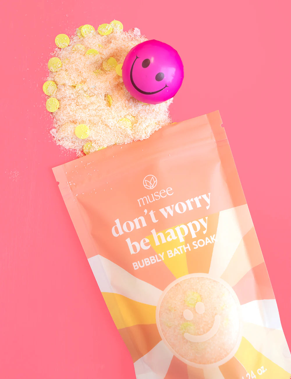DON'T WORRY BE HAPPY BUBBLY BATH SOAK