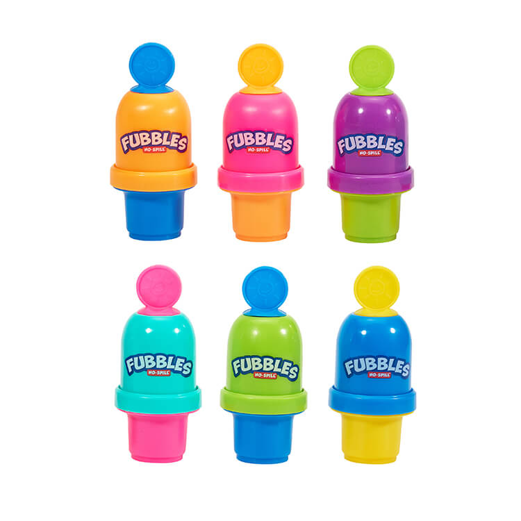 FUBBLES NO SPILL BUBBLE TUMBLER MINIS - ASSORTED