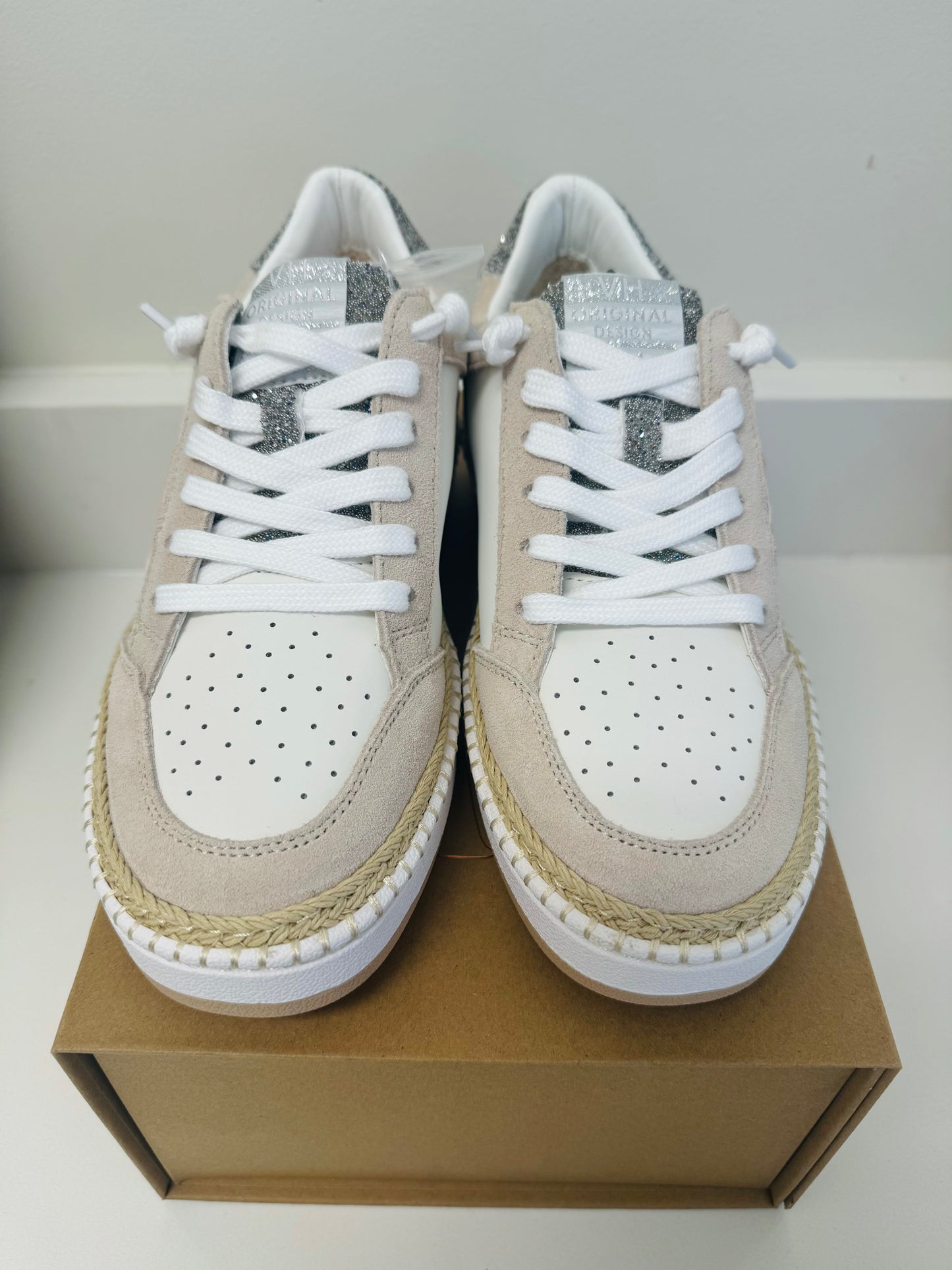 DENISSE 29 - RAFFIA/PINK/SILVER