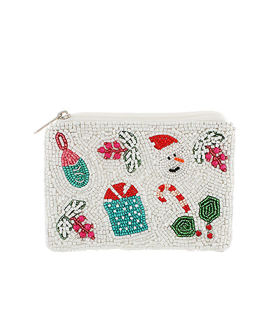 FESTIVE HOLIDAY BAG - WHITE