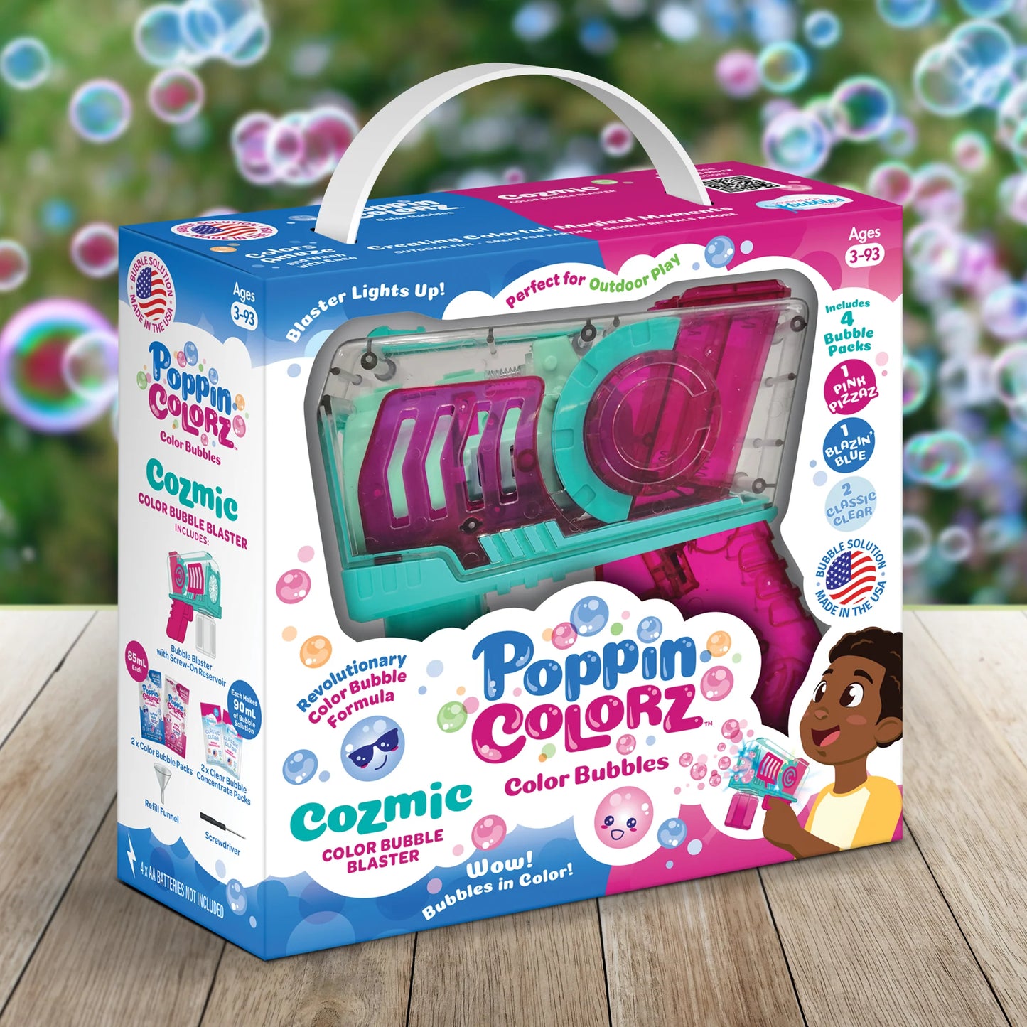 POPPIN COLORZ COZMIC : COLOR BUBBLE BLASTER