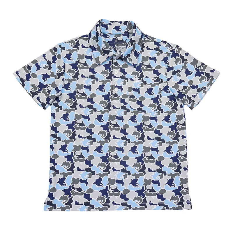 INSHORE PERFORMANCE POLO CAMO PRINT