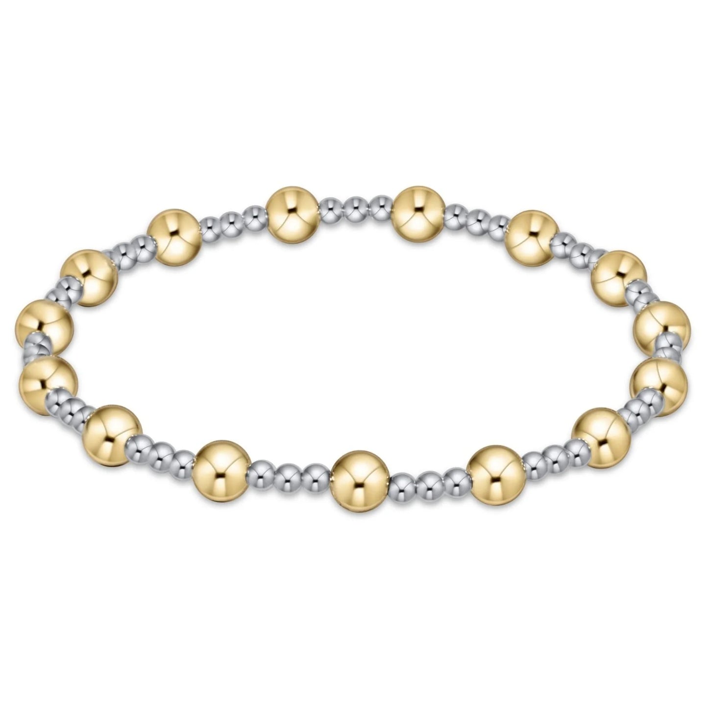 EXTENDS SINCERITY MIXED METAL 5MM BRACELET