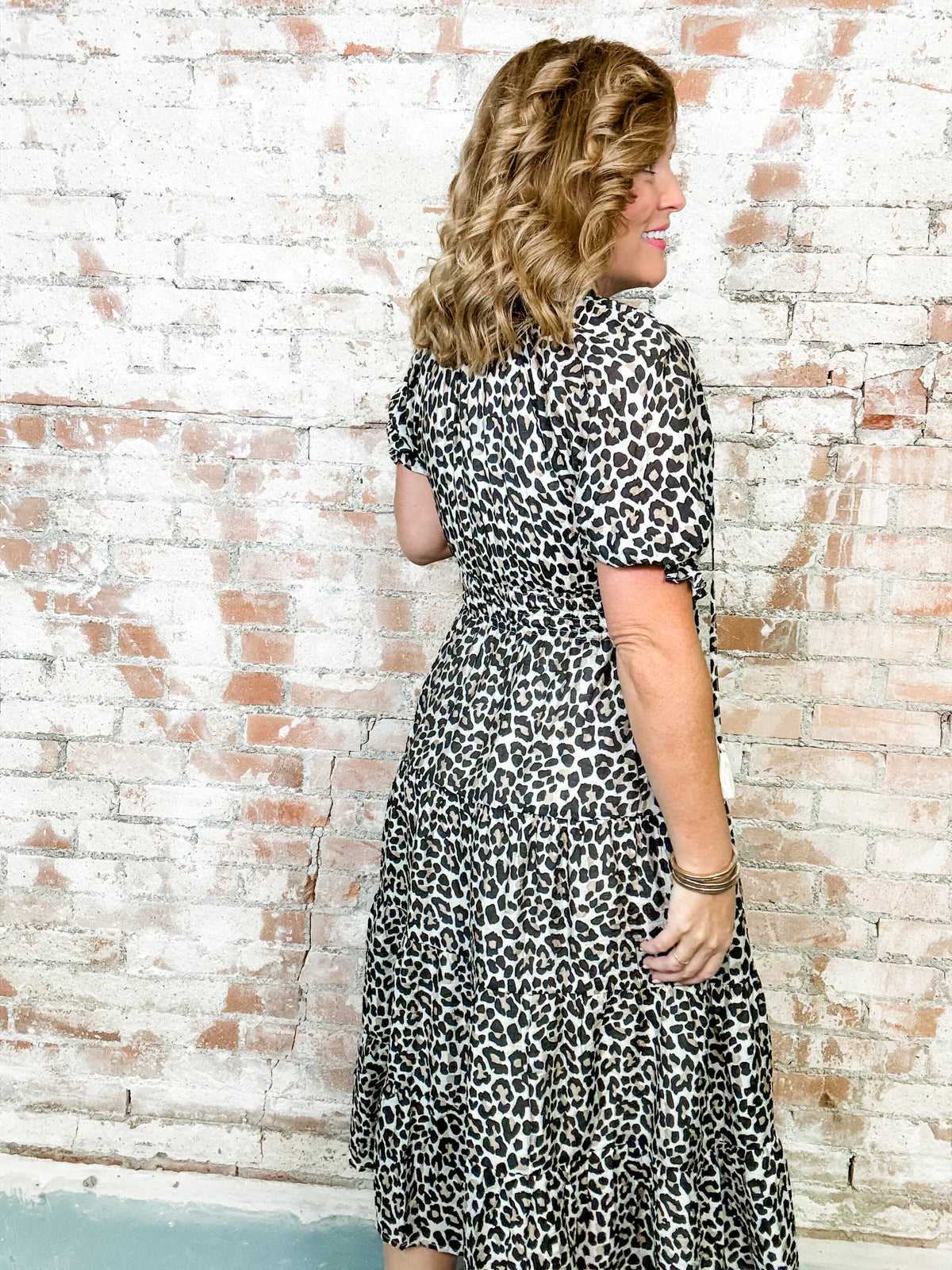 CHEETAH PRINT MAXI DRESS