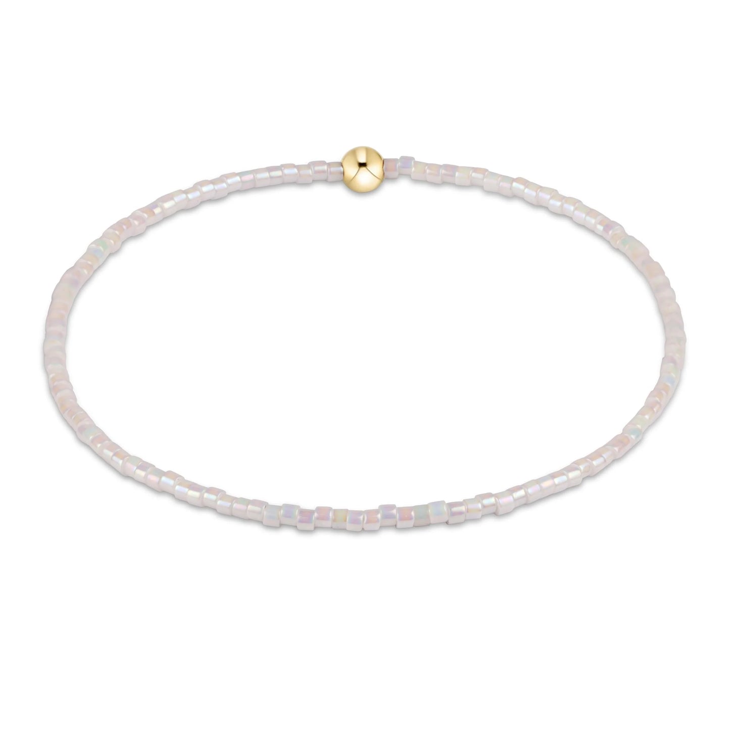 EGIRL HOPE CLASSIC BRACELET - SILKY WHITE