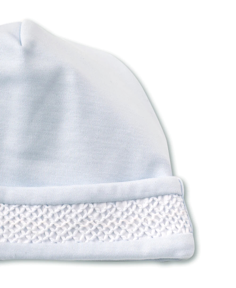 CHARMED HAND SMOCKED BLUE HAT