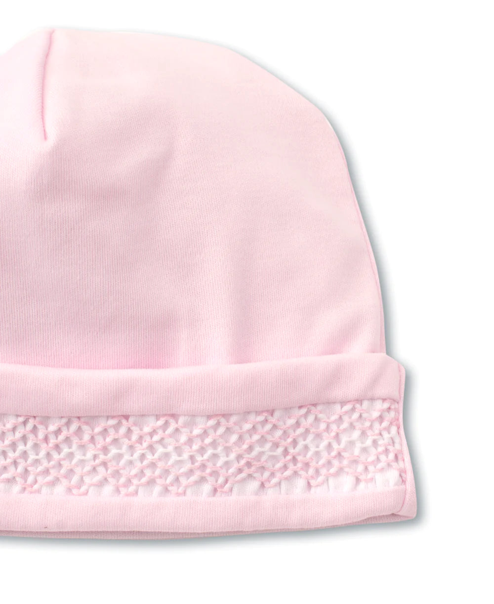 CHARMED HAND SMOCKED PINK HAT