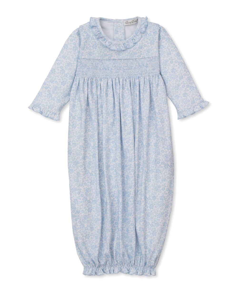 COUNTRY GARDENS SMOCKED SACK - BLUE