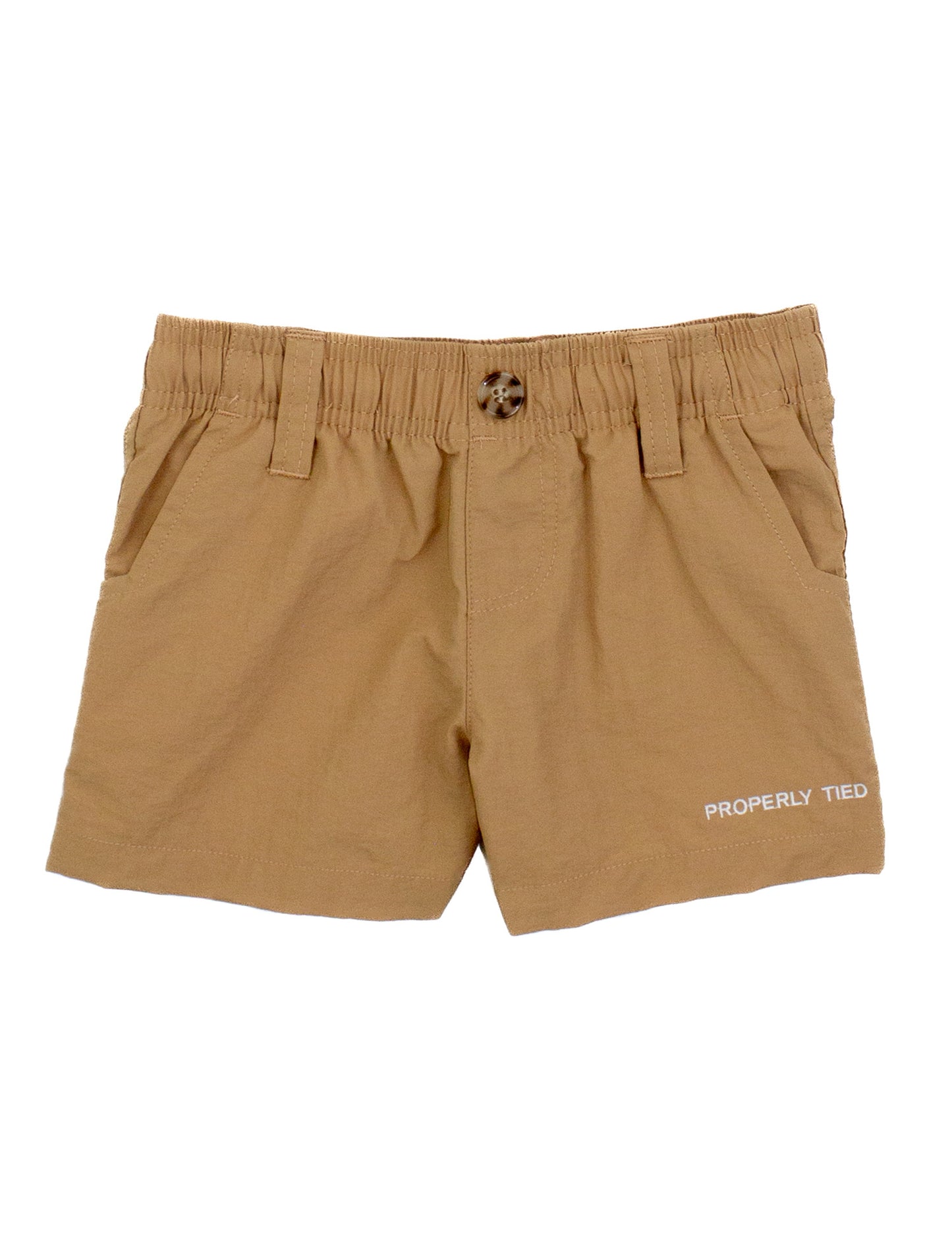 BOYS MALLARD SHORT - CAMEL