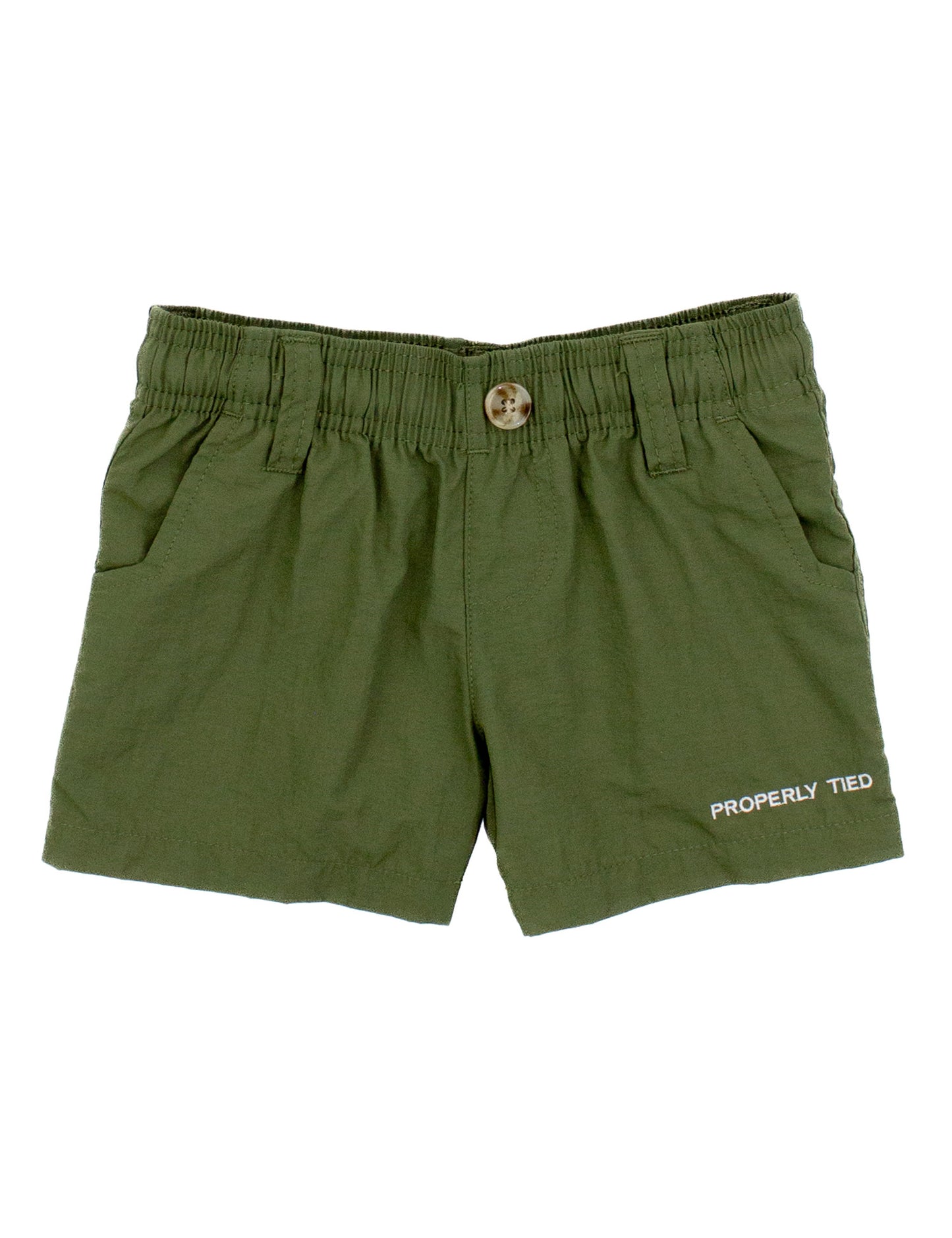 BOYS MALLARD SHORT - OLIVE