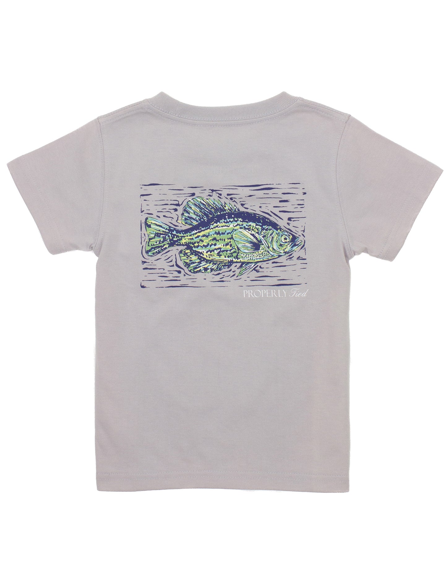 LD BOYS CRAPPIE SS - ICE GREY