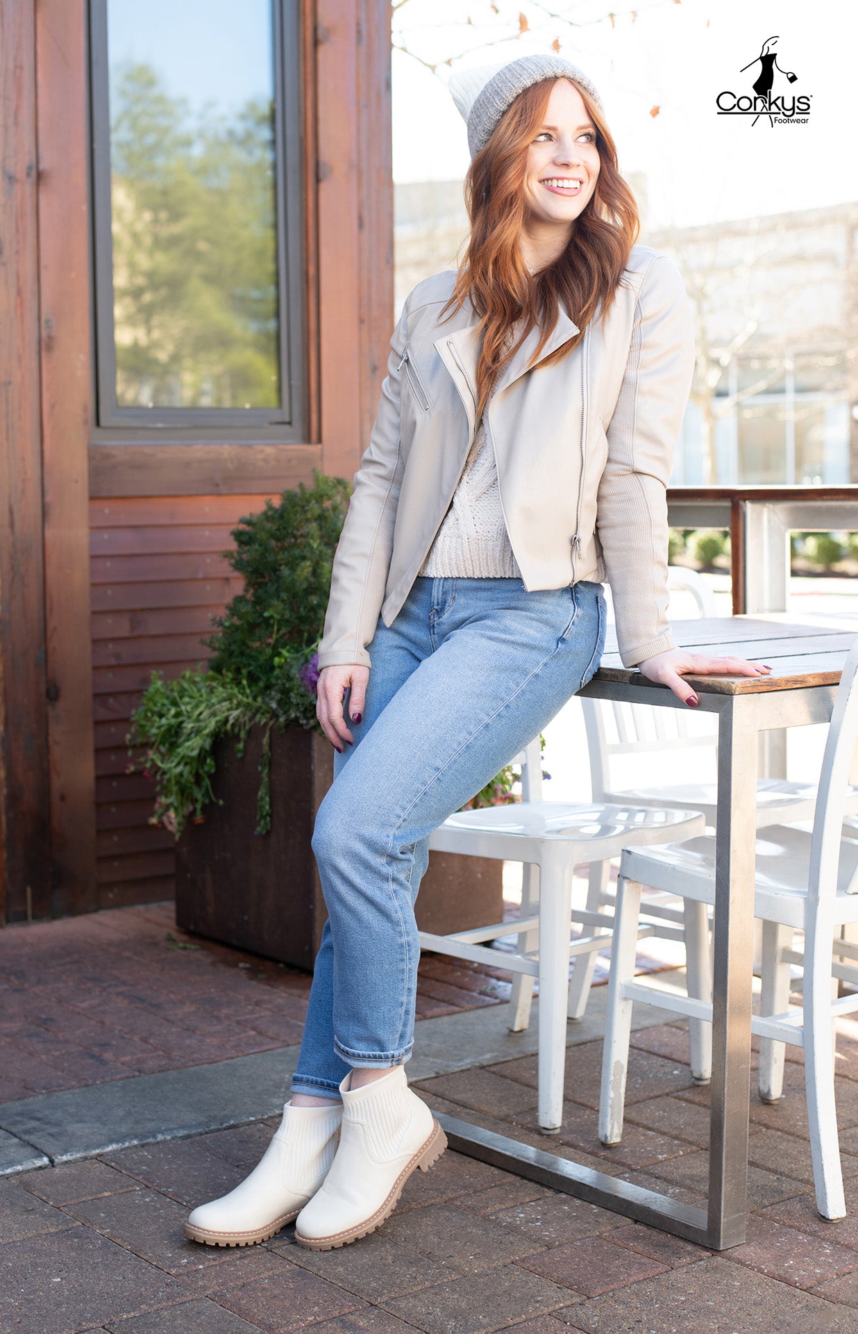 CABIN FEVER BOOT - CREAM