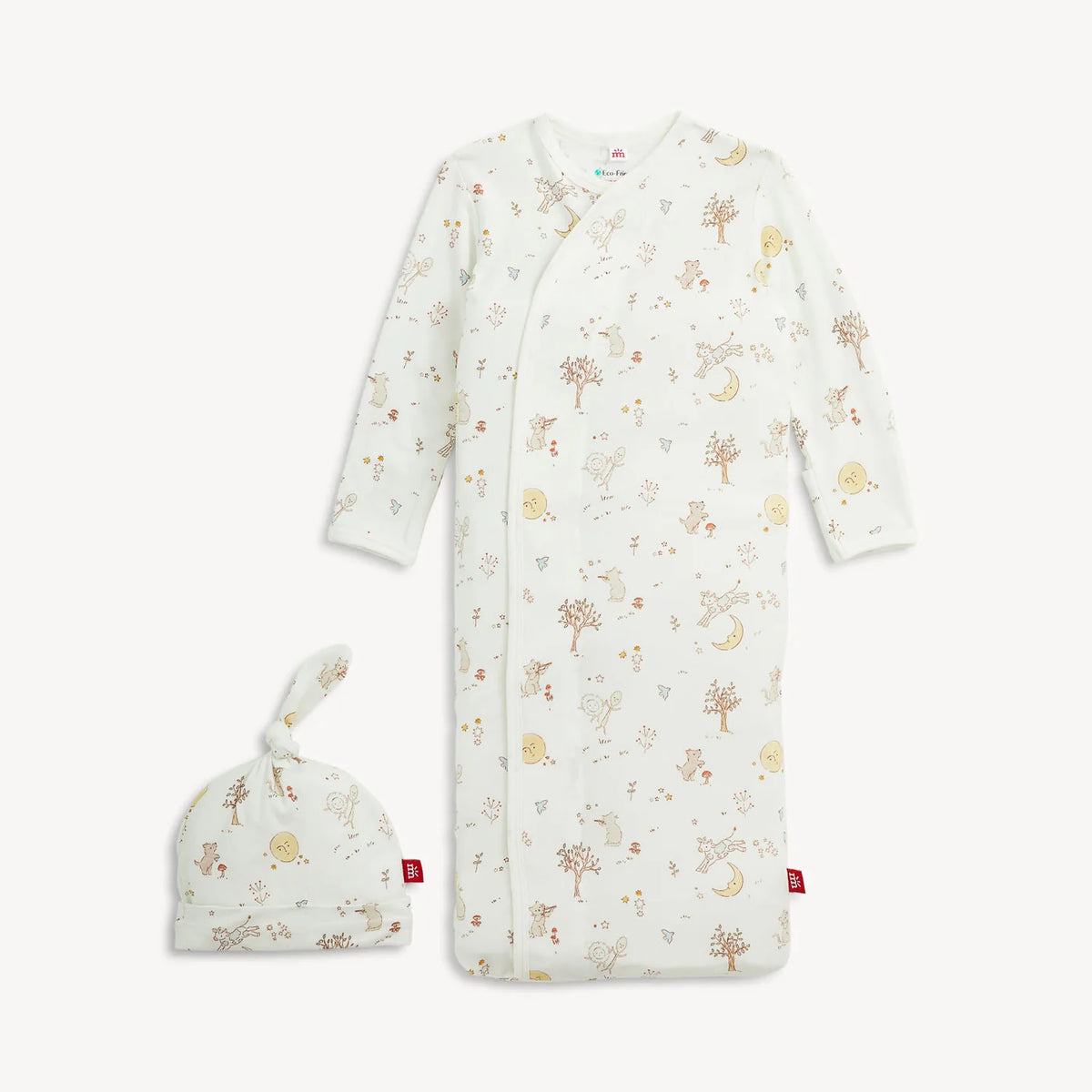 BEDTIME RHYMES MAGNETIC GOWN & HAT SET