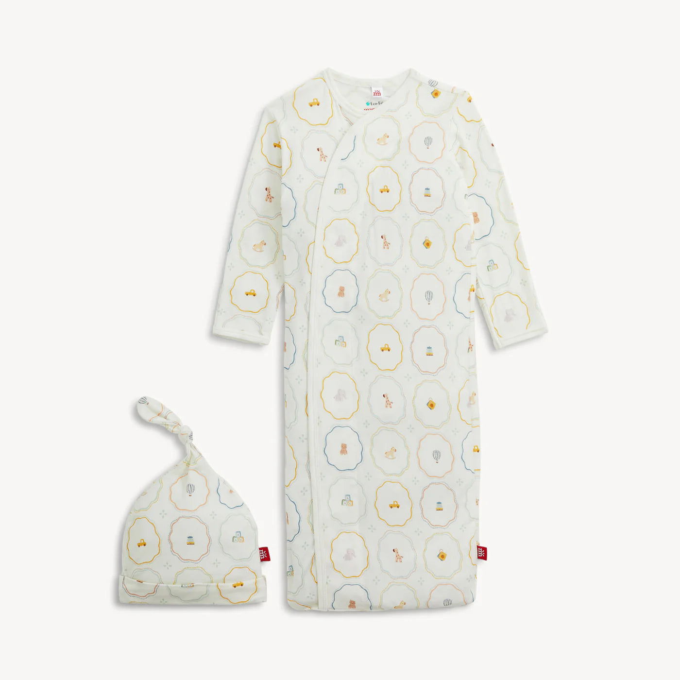 NURSERY MAGIC MAGNETIC GOWN + HAT SET