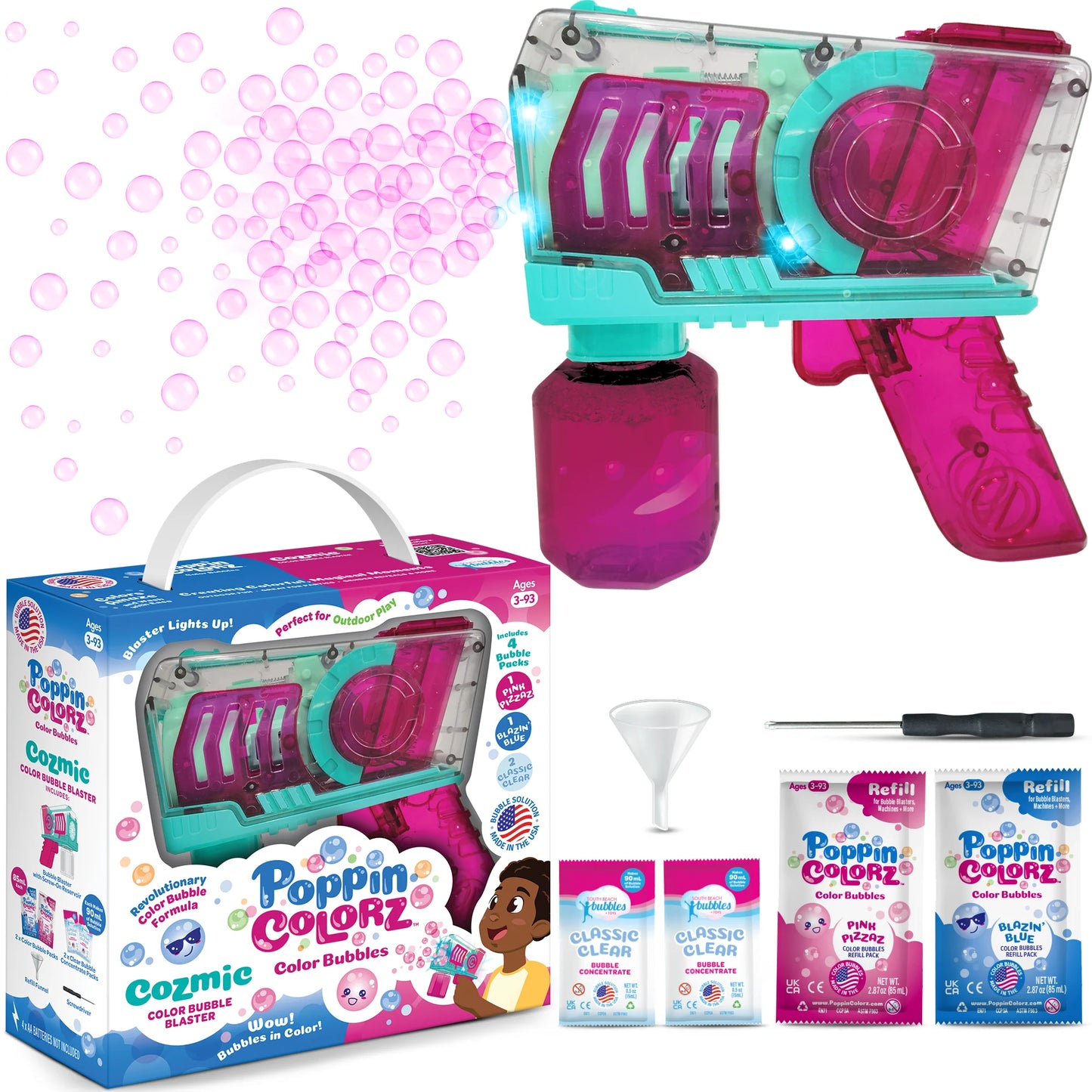 POPPIN COLORZ COZMIC : COLOR BUBBLE BLASTER
