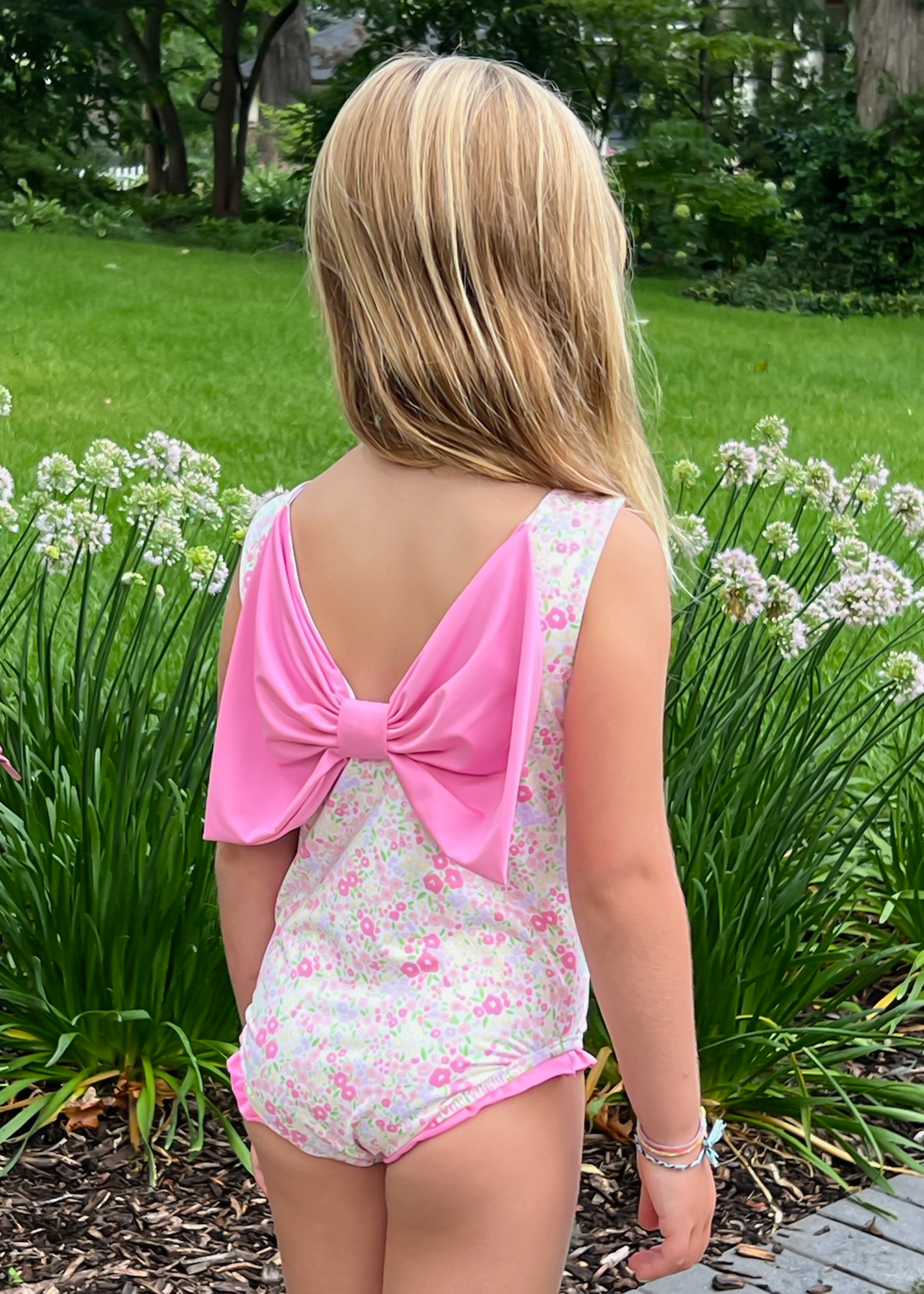 LOTTIE ONE PIECE SWIMSUIT - FUCHSIA FLORAL