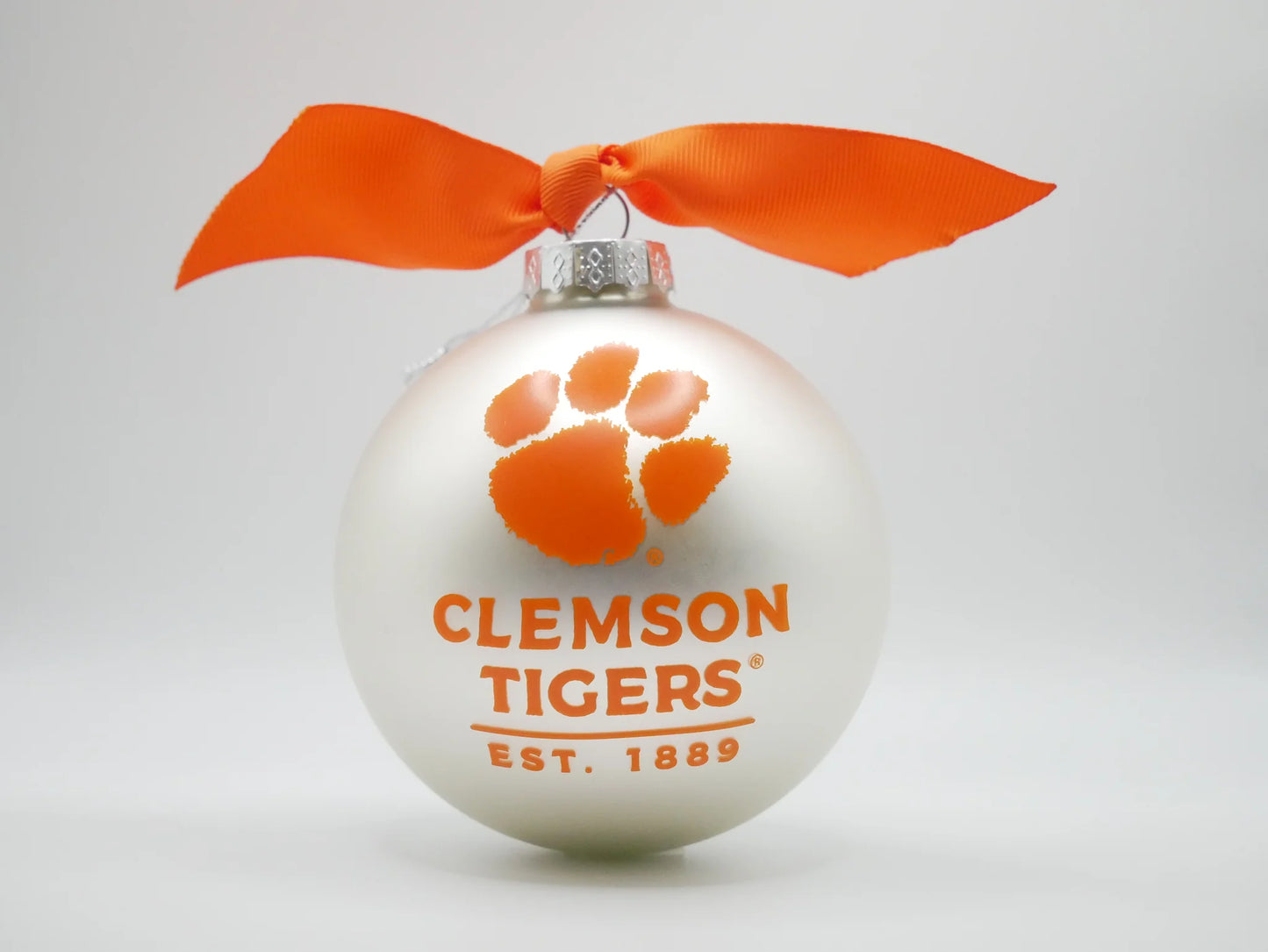 CLEMSOM LANDMARK GLASS ORNAMENT