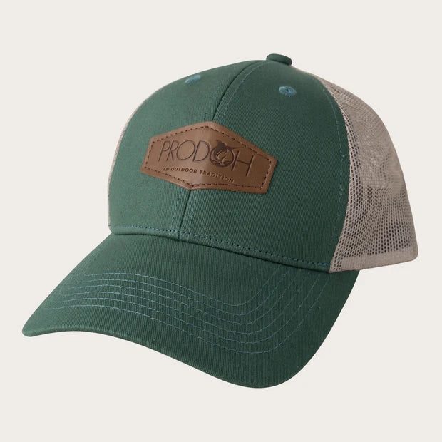 BOYS TRUCKER HAT - CAMPING GREEN