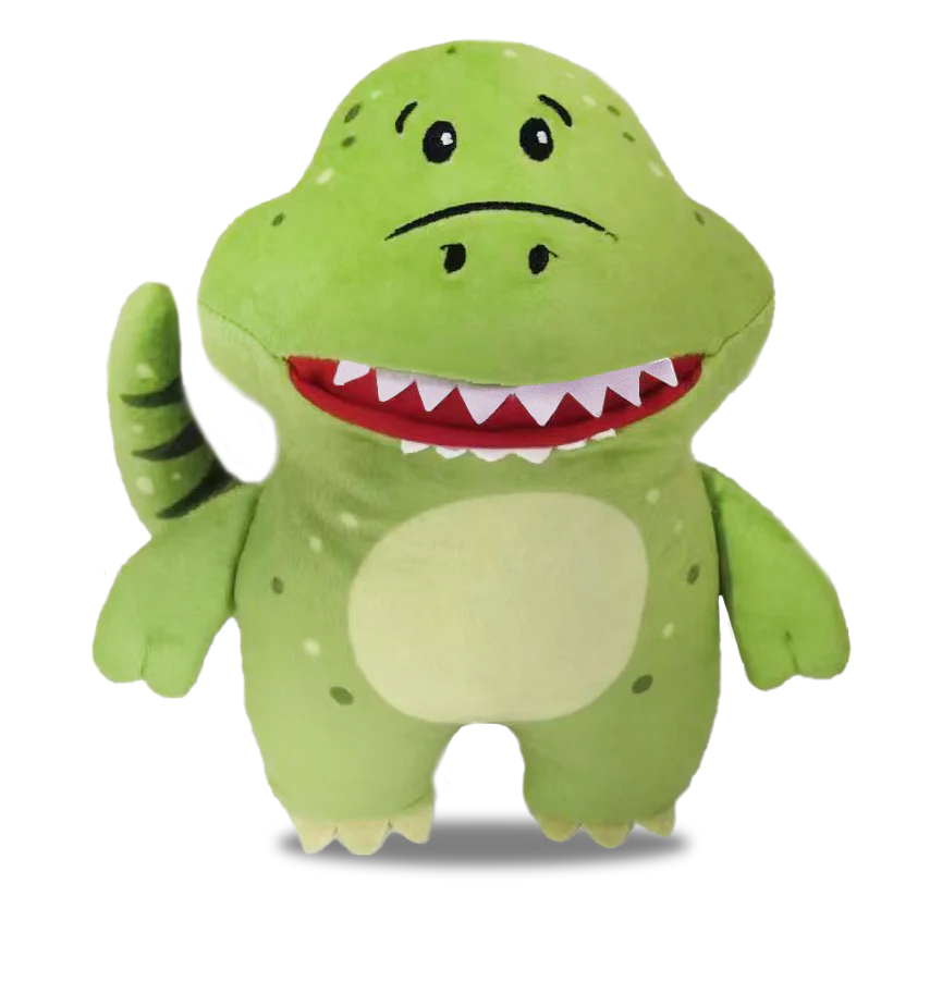 REBEL THE T REX 8" TOOTH PILLOW