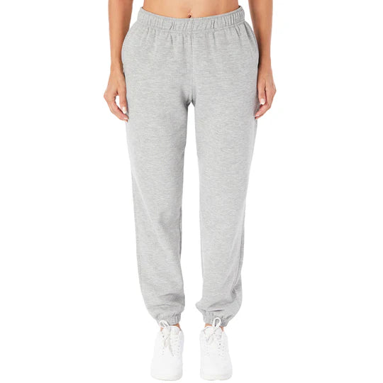 BRUSHED JOGGER - HEATHER GRAY