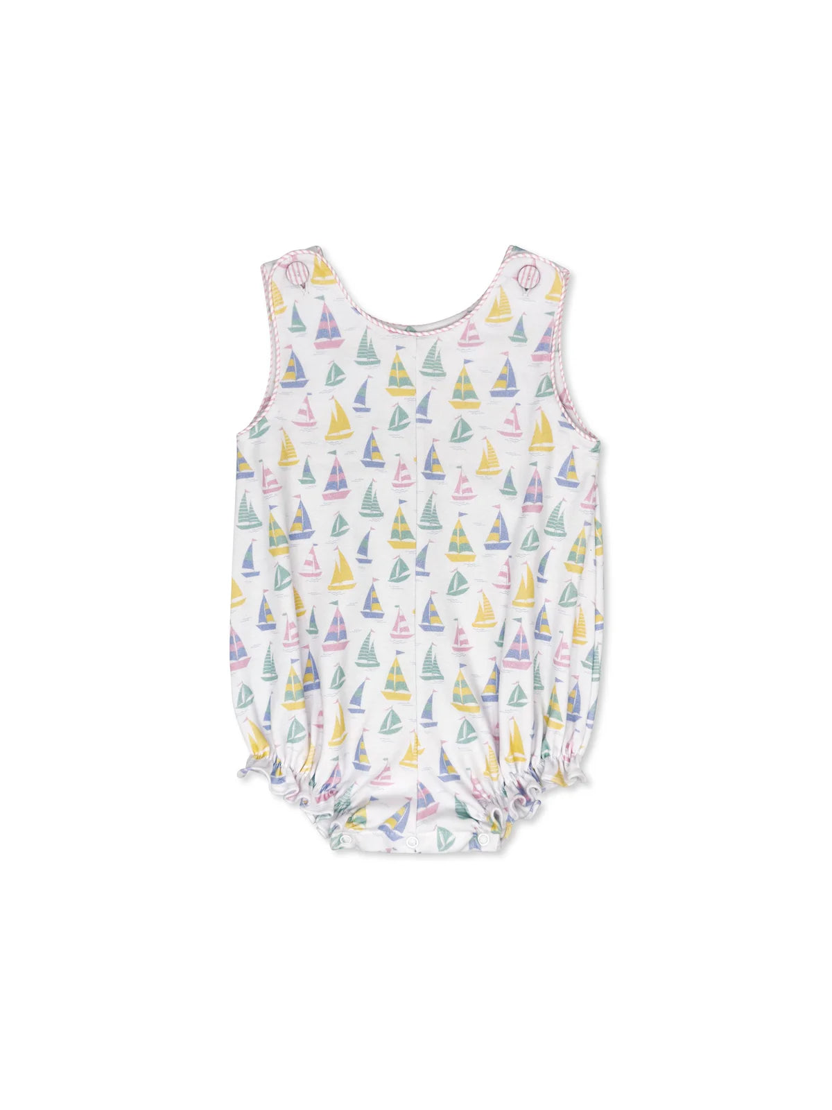HONEY BUBBLE - SEAHAVEN SAILBOAT/PINK SEERSUCKER