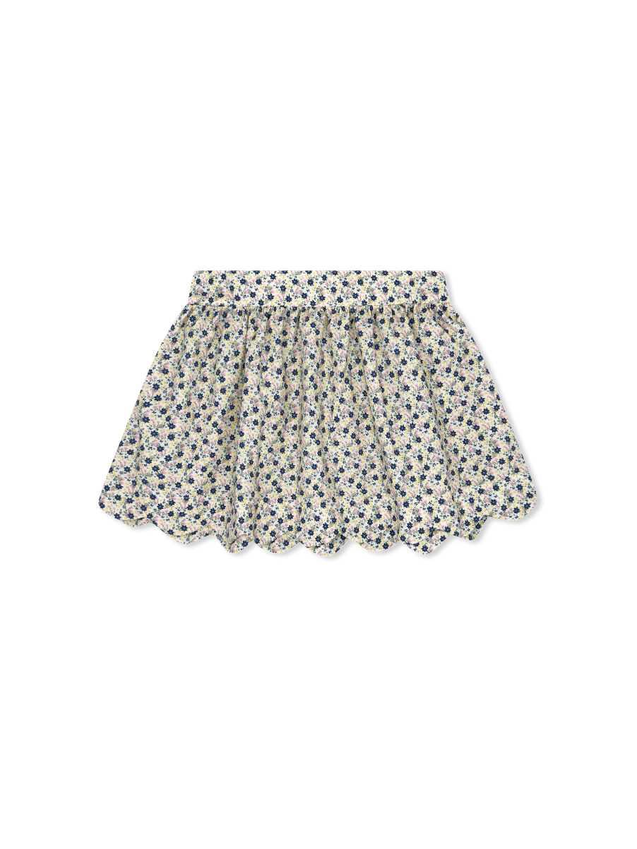 SUSIE SCALLOP SKIRT - LILIBET FLORAL