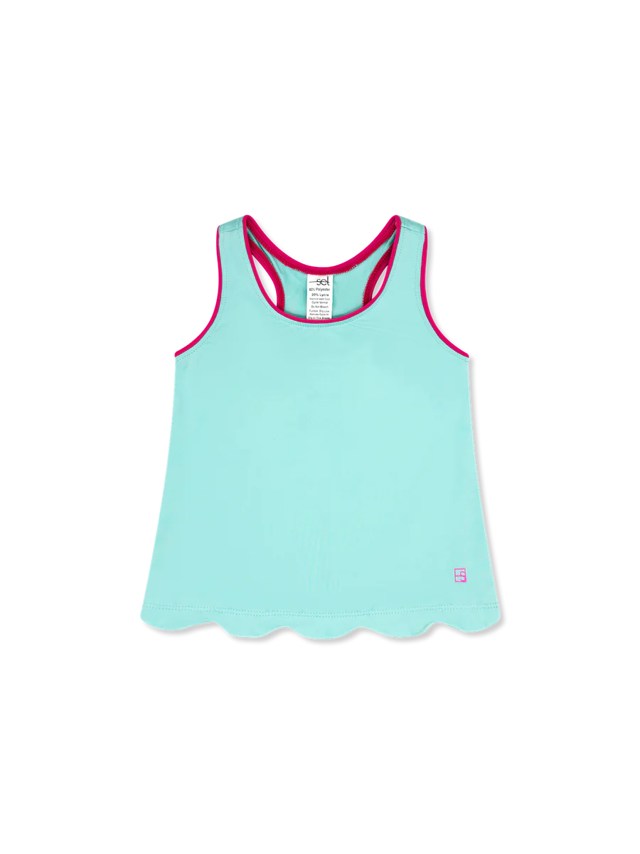 ATHLESIURE TANK - TOTALLY TURQUOISE