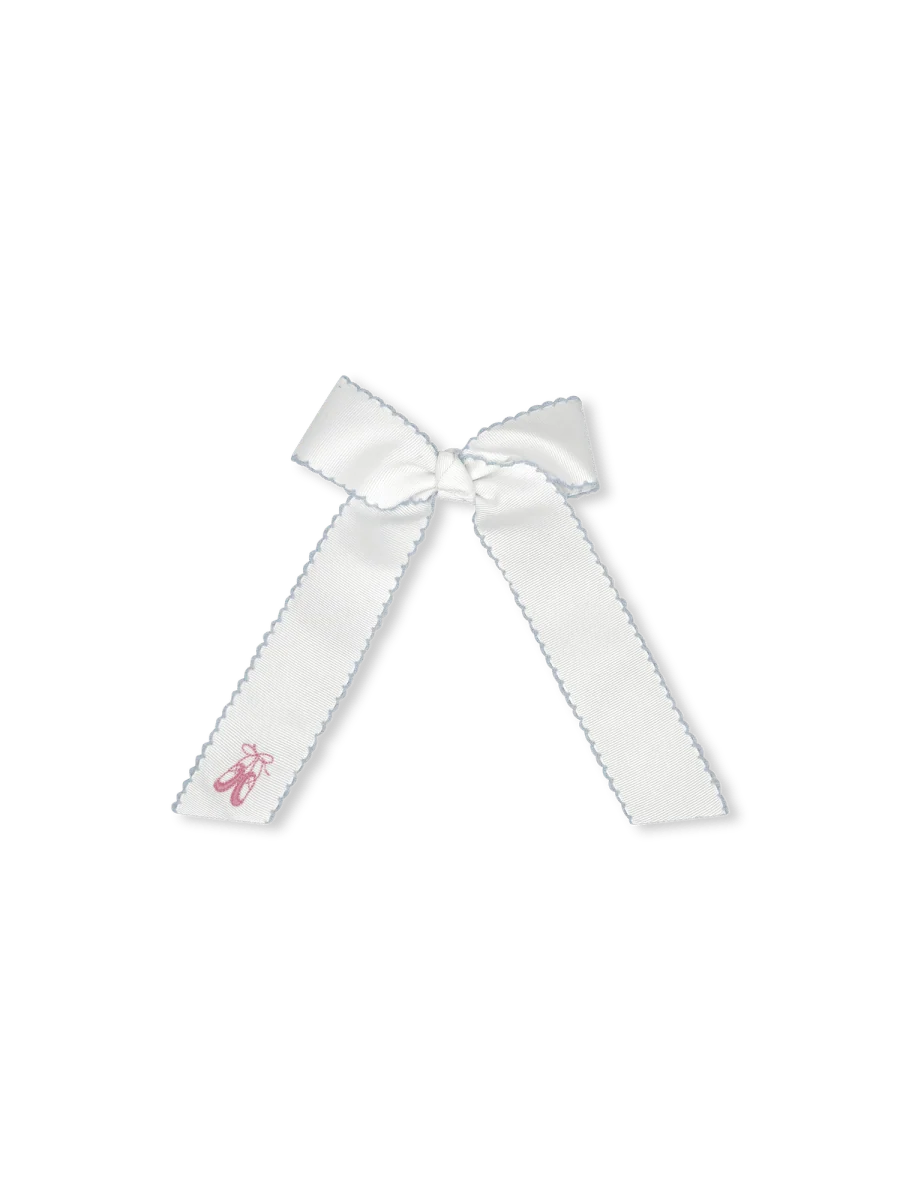 LOLA LONG BOW - BALLET SLIPPER