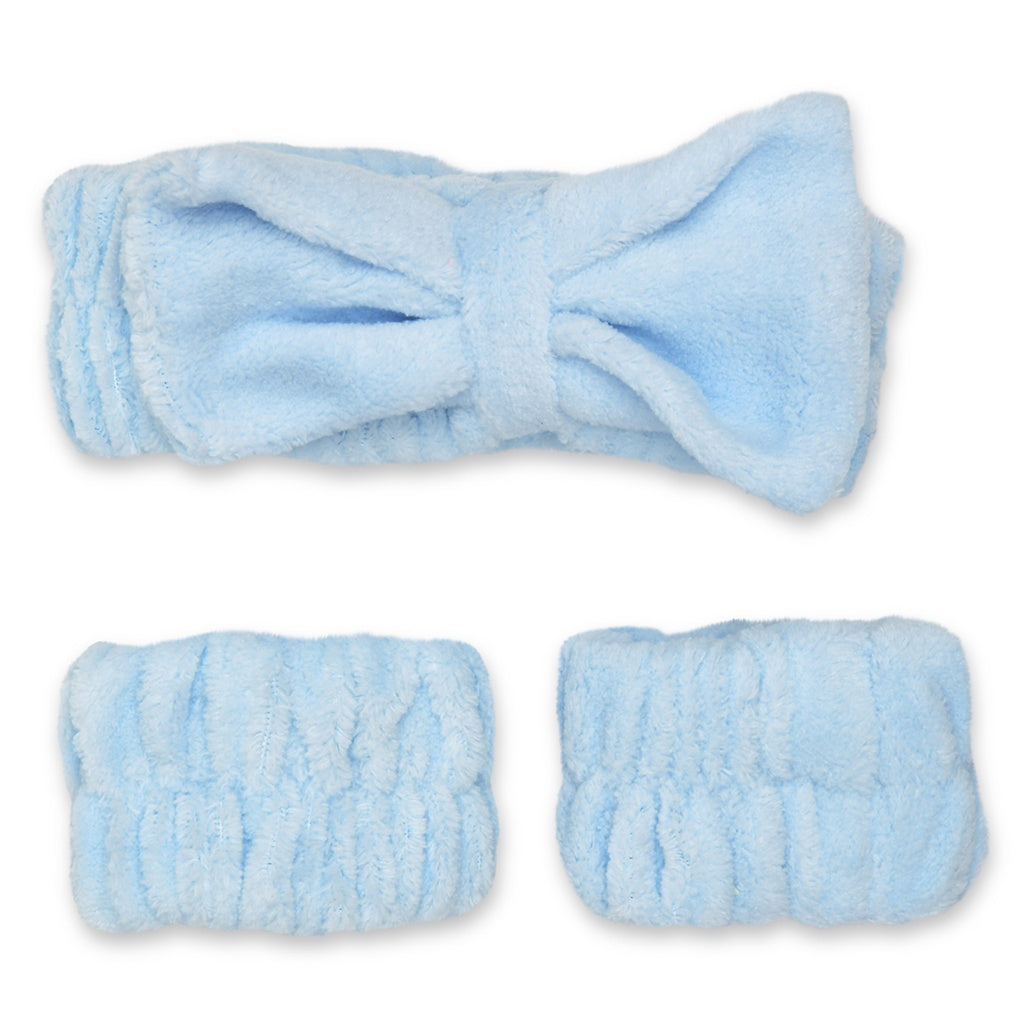 SPRINKLE SPA DAY HEADBAND AND CUFF SET