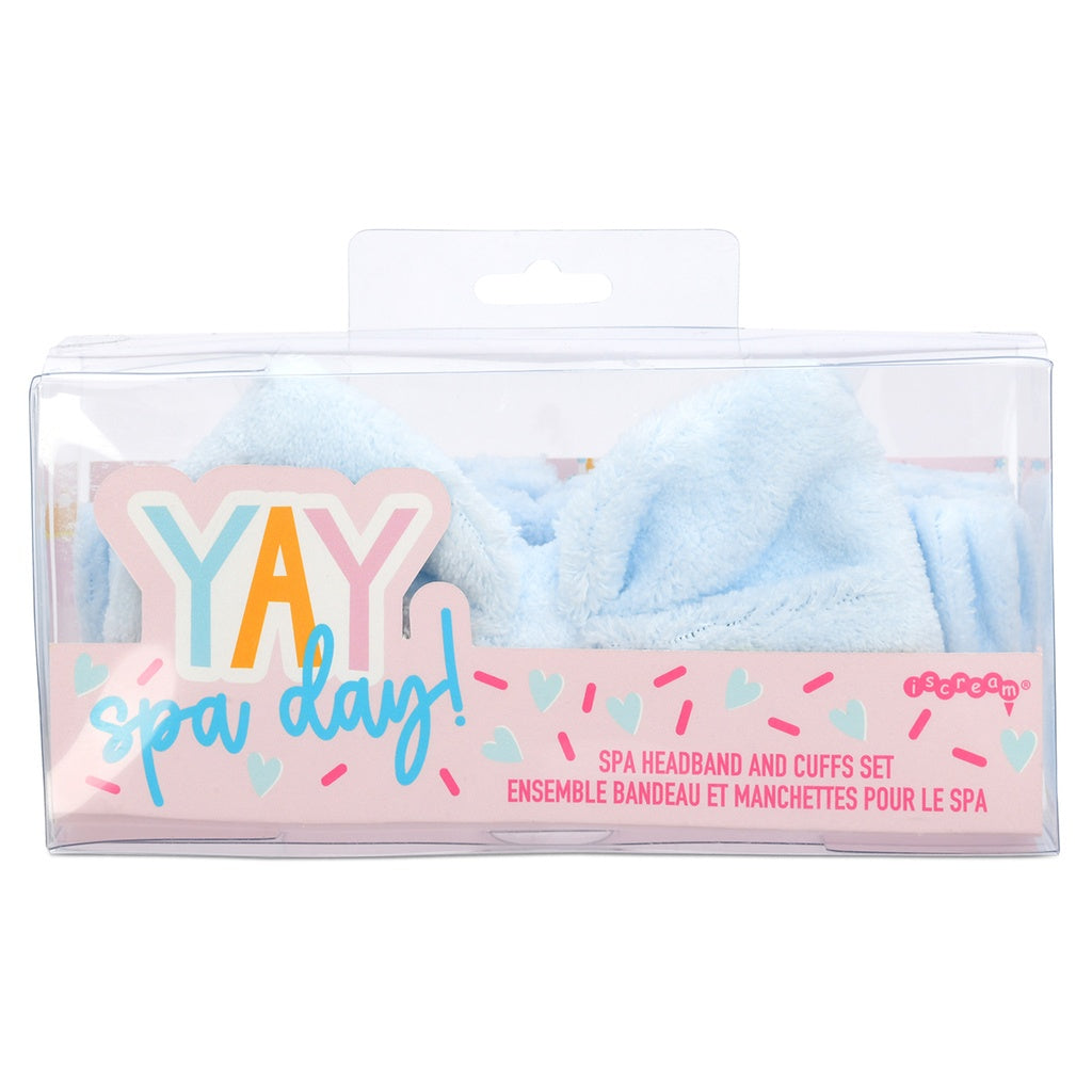 SPRINKLE SPA DAY HEADBAND AND CUFF SET