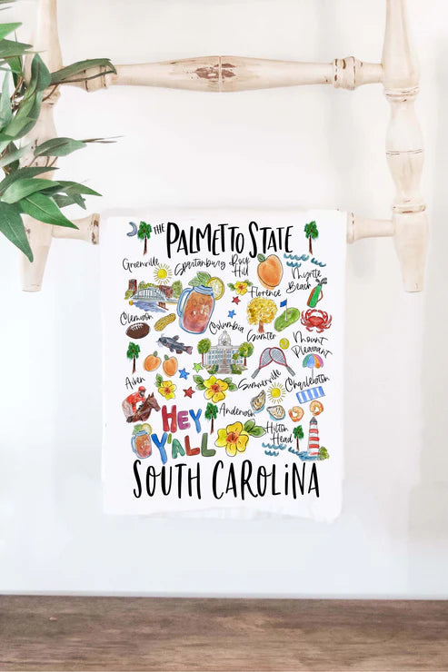 STATE OF SC TEA TOWEL
