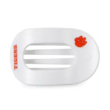 LARGE FLAT ROUND HAIR CLIP - ASSORTED