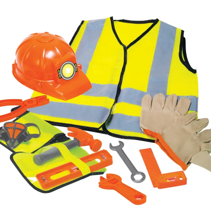 CONSTRUCTION WORKER COSTUME SET