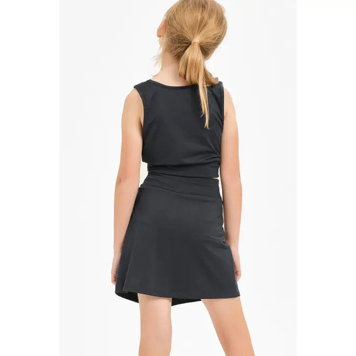 TENNIS SKORT - BLACK