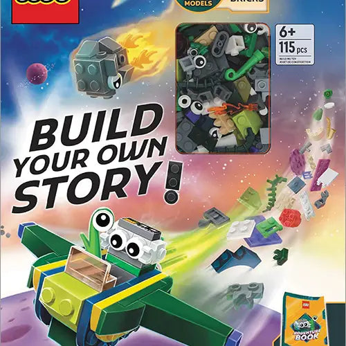 LEGO BOOK - BUILD YOUR OWN STORY SPACE