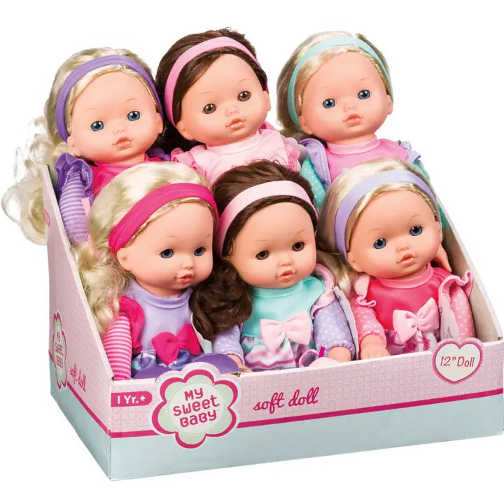 MY SWEET BABY 12" SOFT BODIED DOLL
