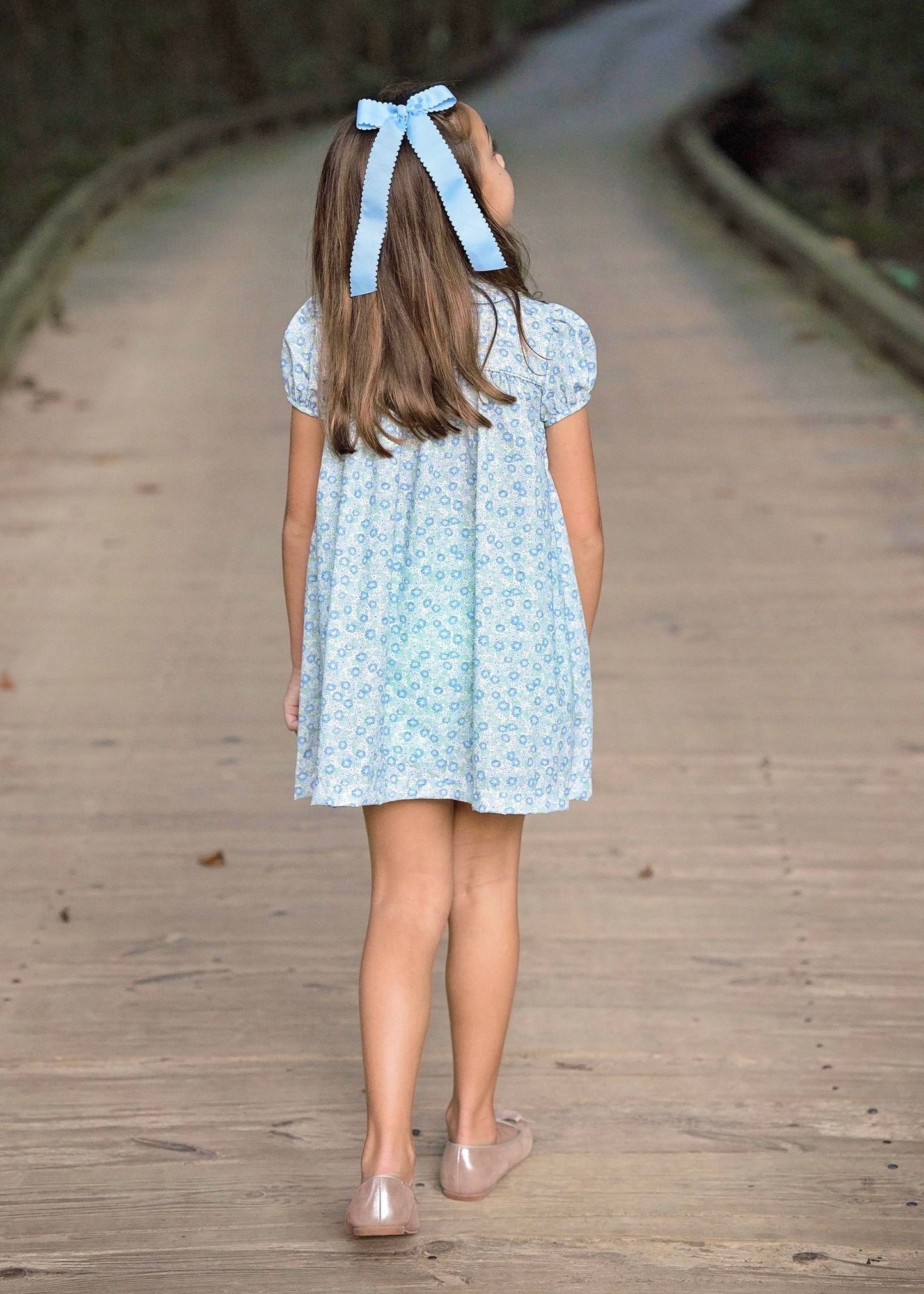 SMOCKED DRESS - ELLA FLORAL