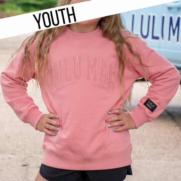YOUTH LULU MAC SWEATER - PEACH