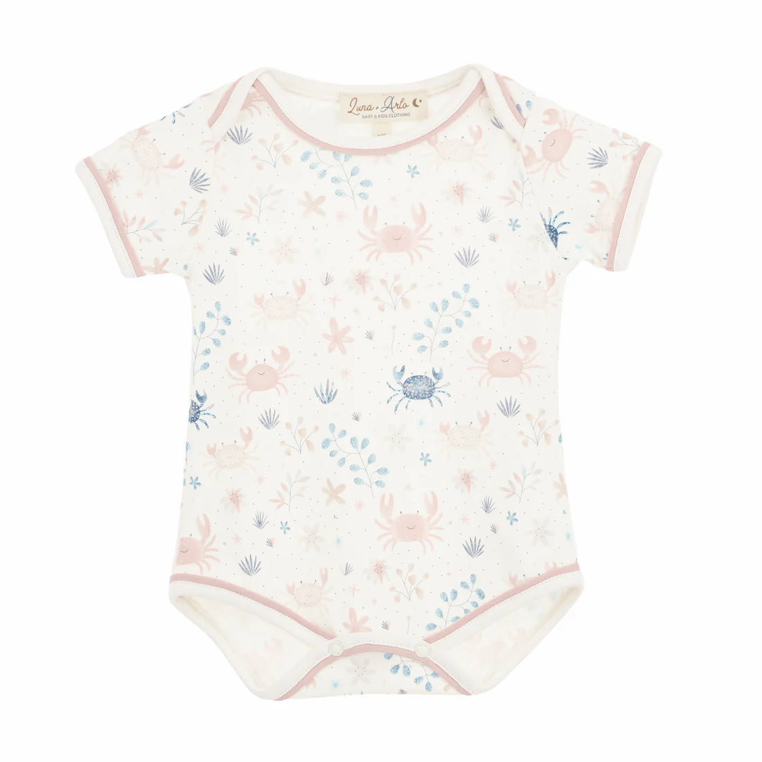 CRABBY COVE BODYSUIT - DUSTY ROSE