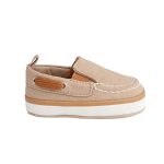 INFANT SLIP-ON DECK SHOE - TAN