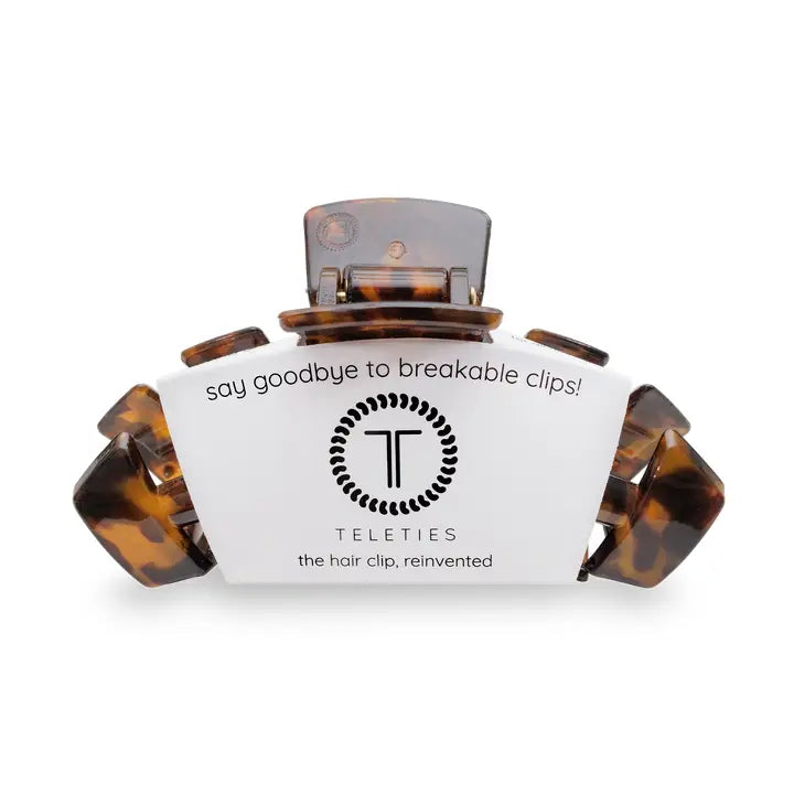 CLASSIC HAIR CLIP LARGE - TORTOISE
