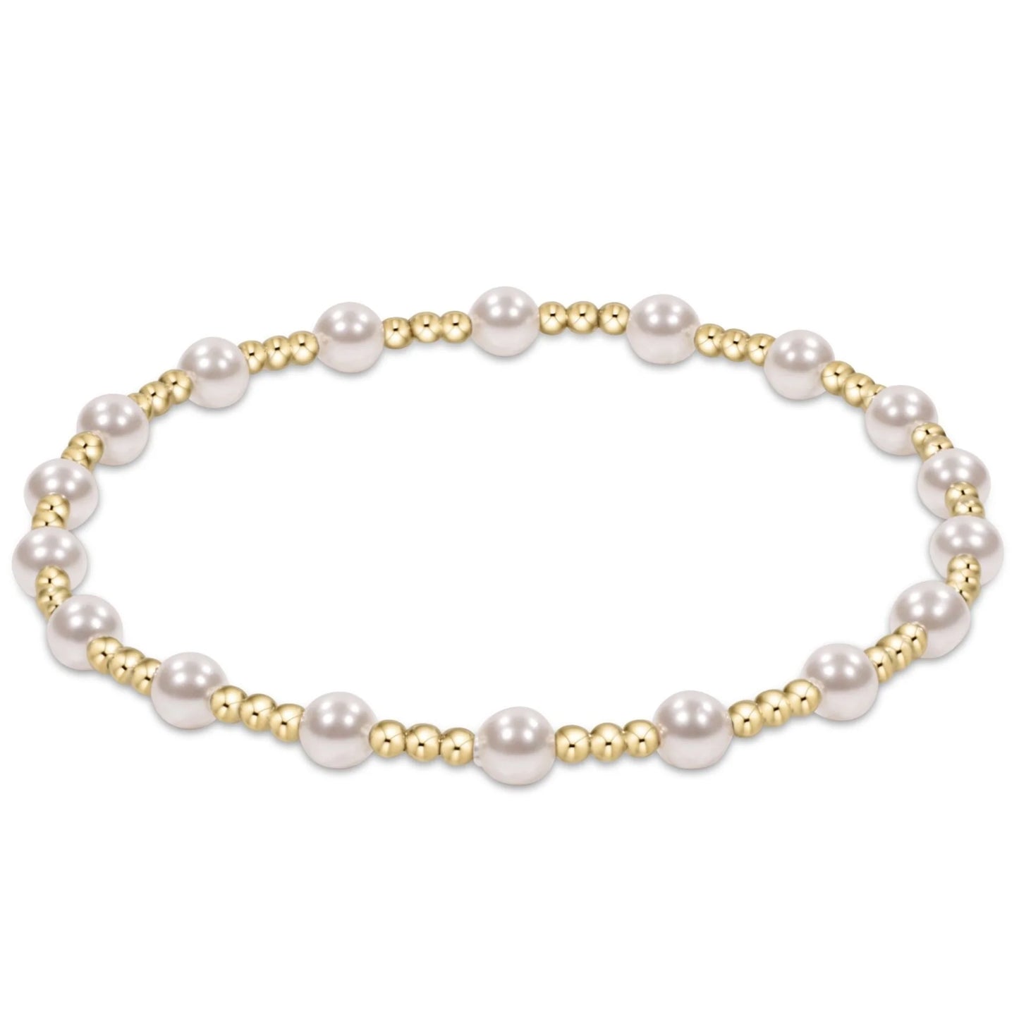 EGIRL SINCERITY PEARL 4MM BRACELET