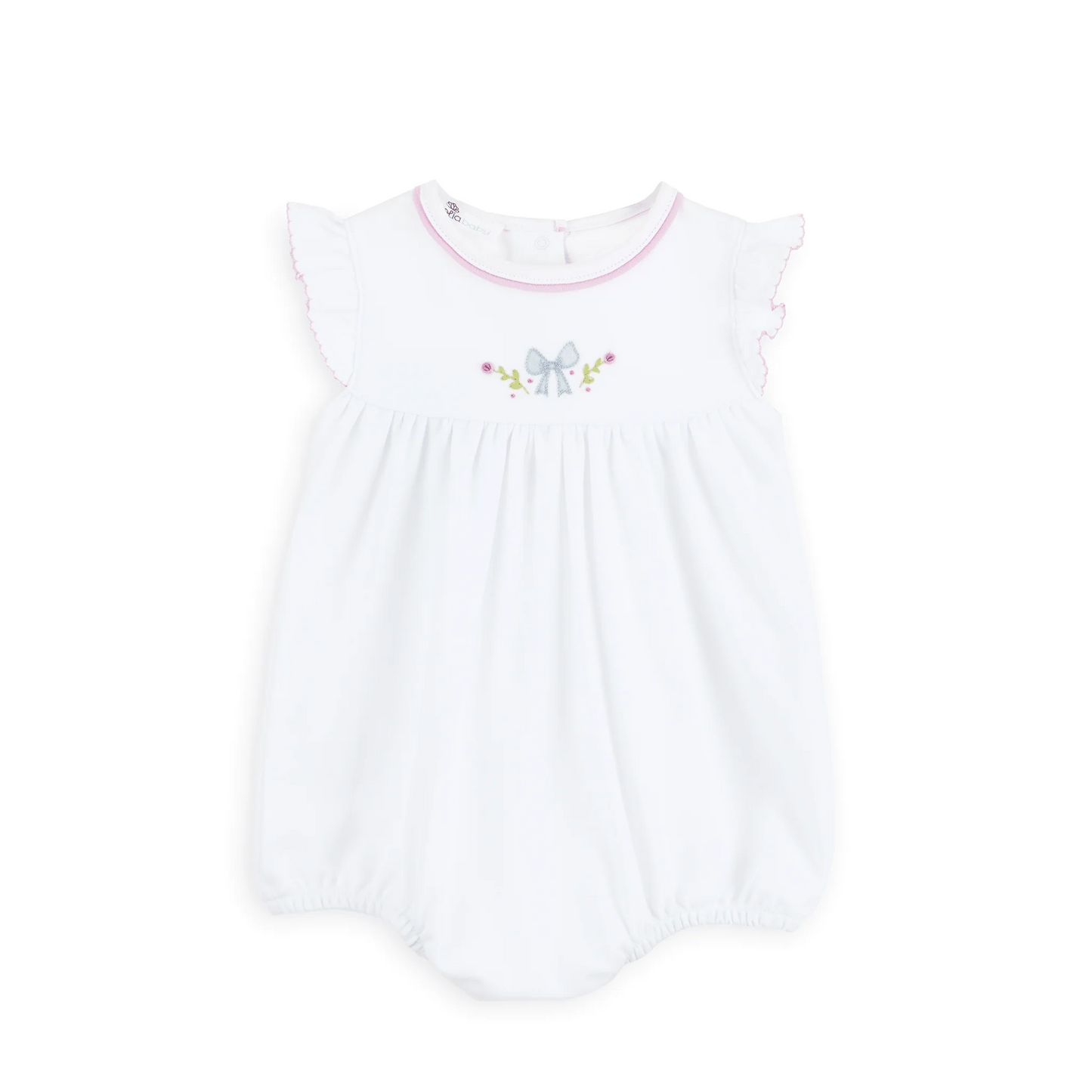 EVELYN'S CLASSIC EMBROIDERED BUBBLE