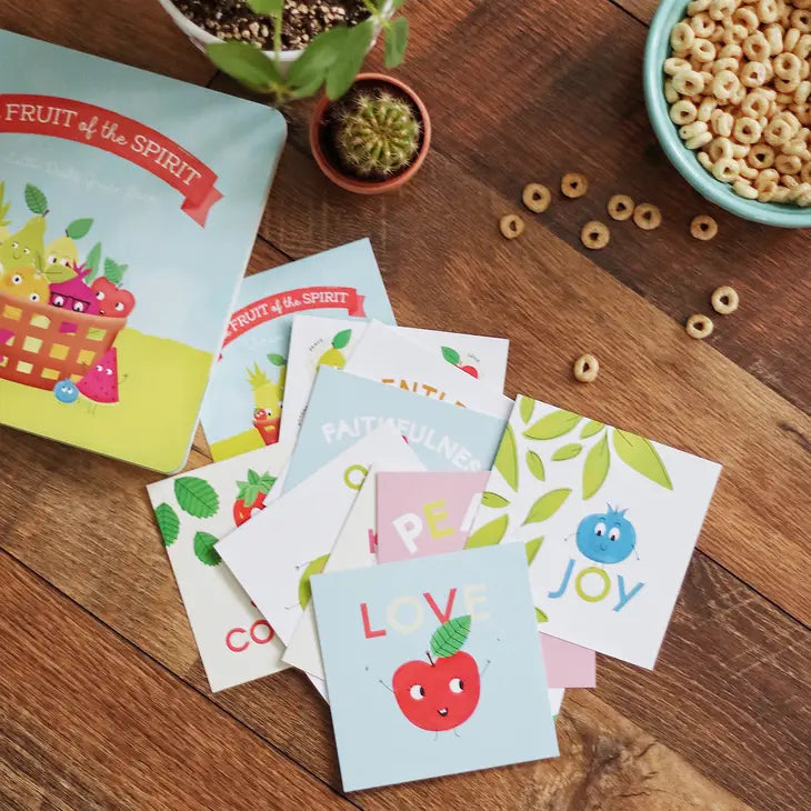 THE FRUIT OF THE SPIRIT VERSE CARD SET - CHILDREN