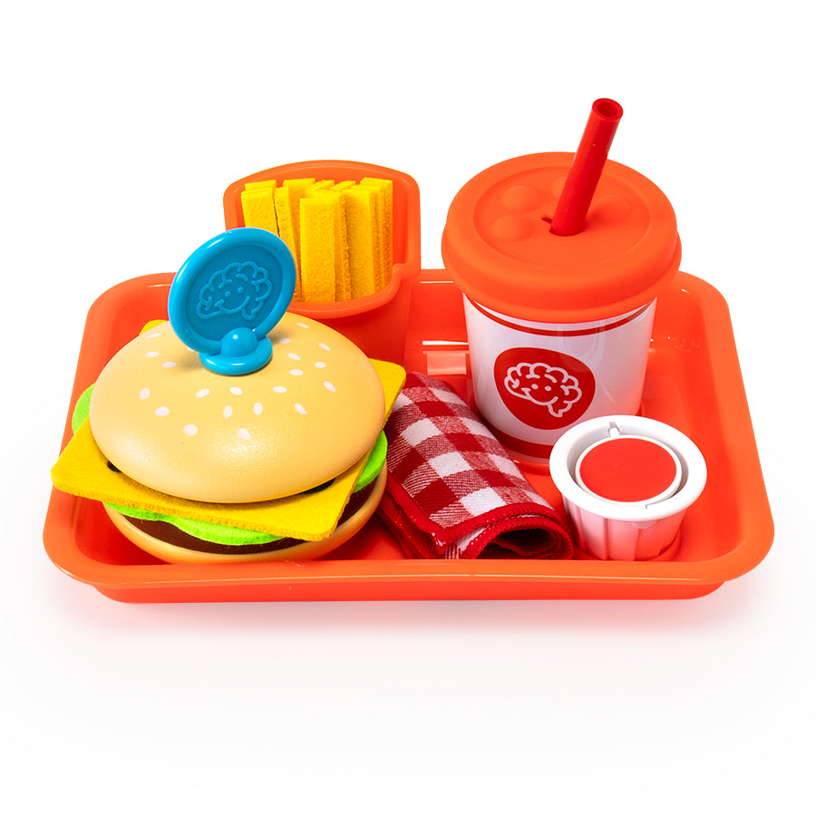 PRETENDABLES BURGER & FRIES SET