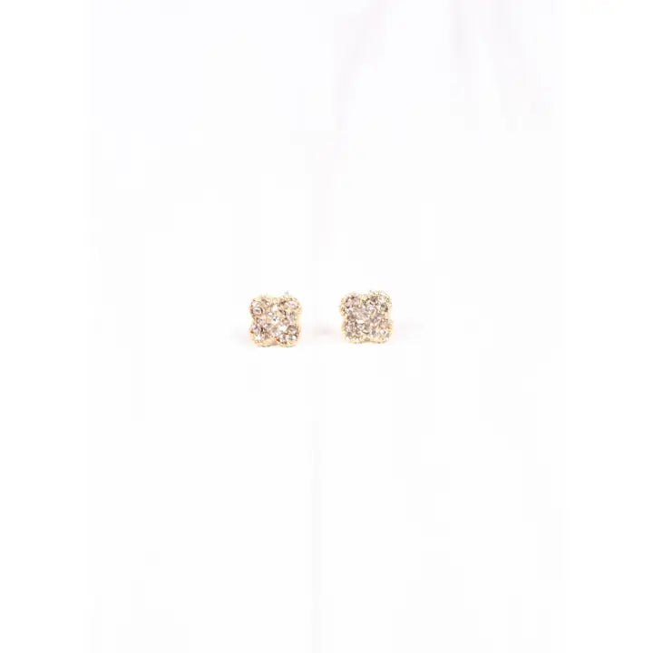 QUINN CLOVER EARRINGS - GOLD