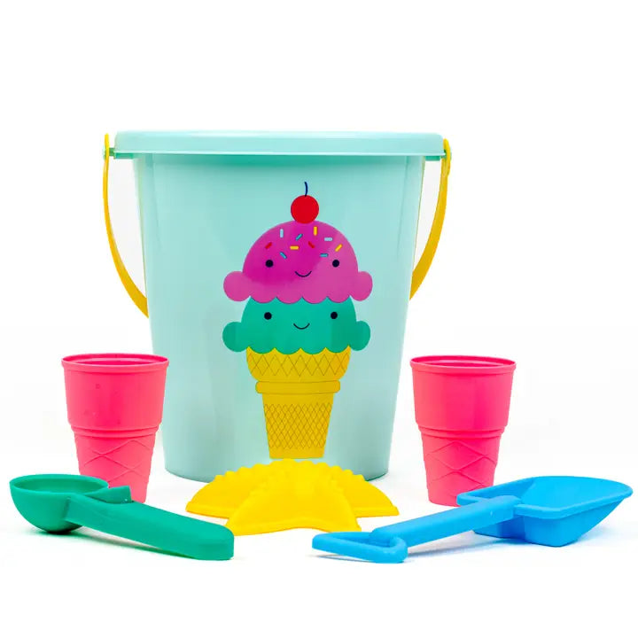 6-PIECE ICE CREAM SAND BUCKET SET
